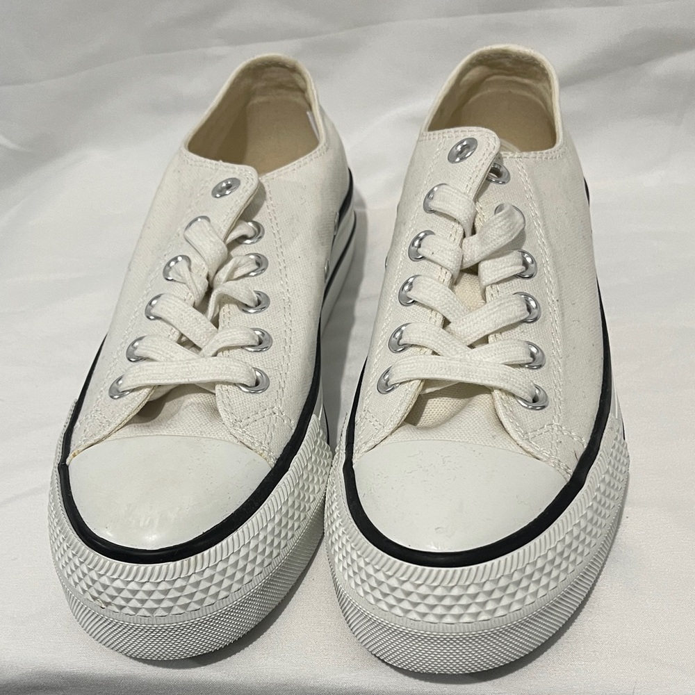 CCOCCI White Canvas Sneakers